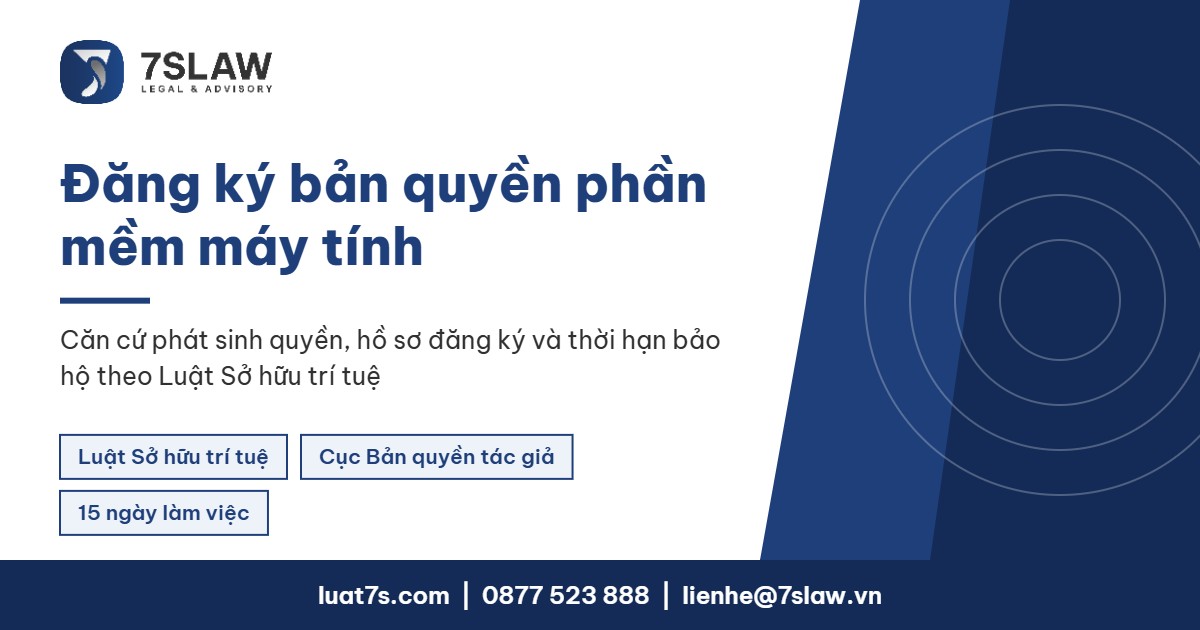 Đăng ký bản quyền phần mềm máy tính theo Luật Sở hữu trí tuệ