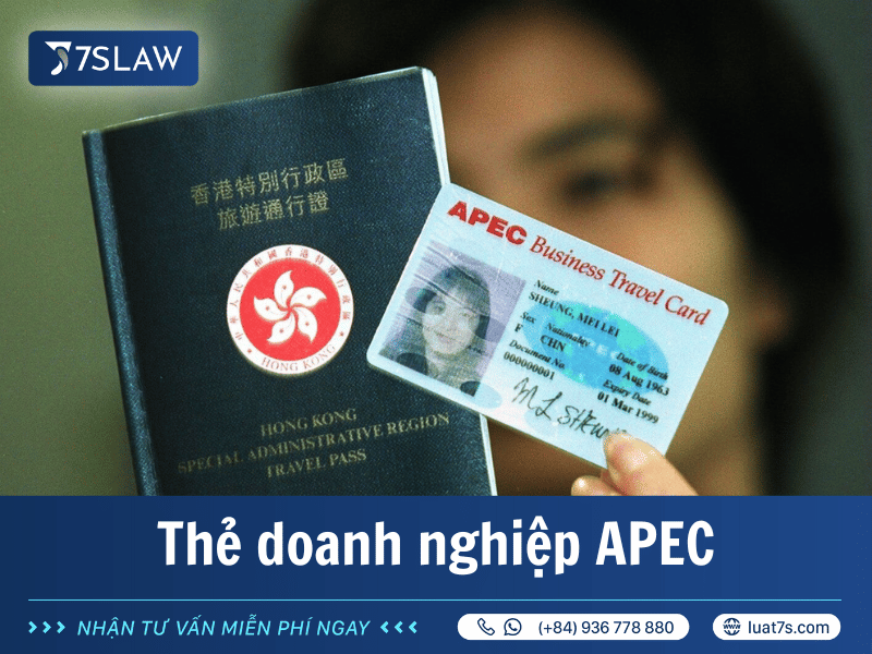 Thủ tục cấp thẻ doanh nghiệp APEC