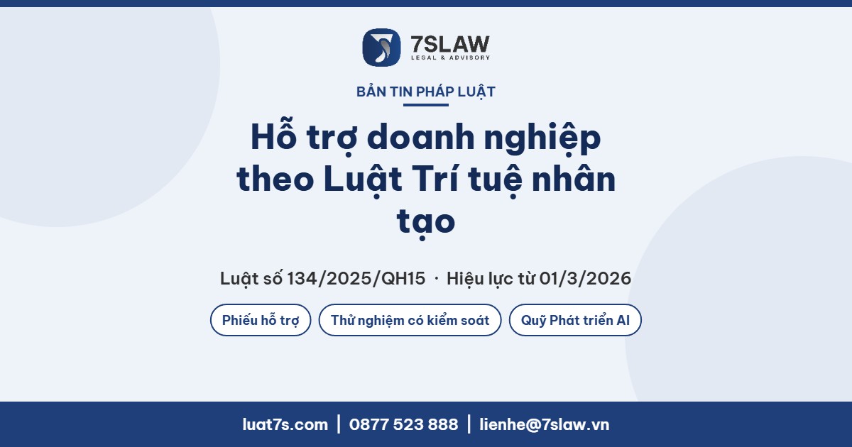 Quy định hỗ trợ doanh nghiệp theo Luật Trí tuệ nhân tạo 2025