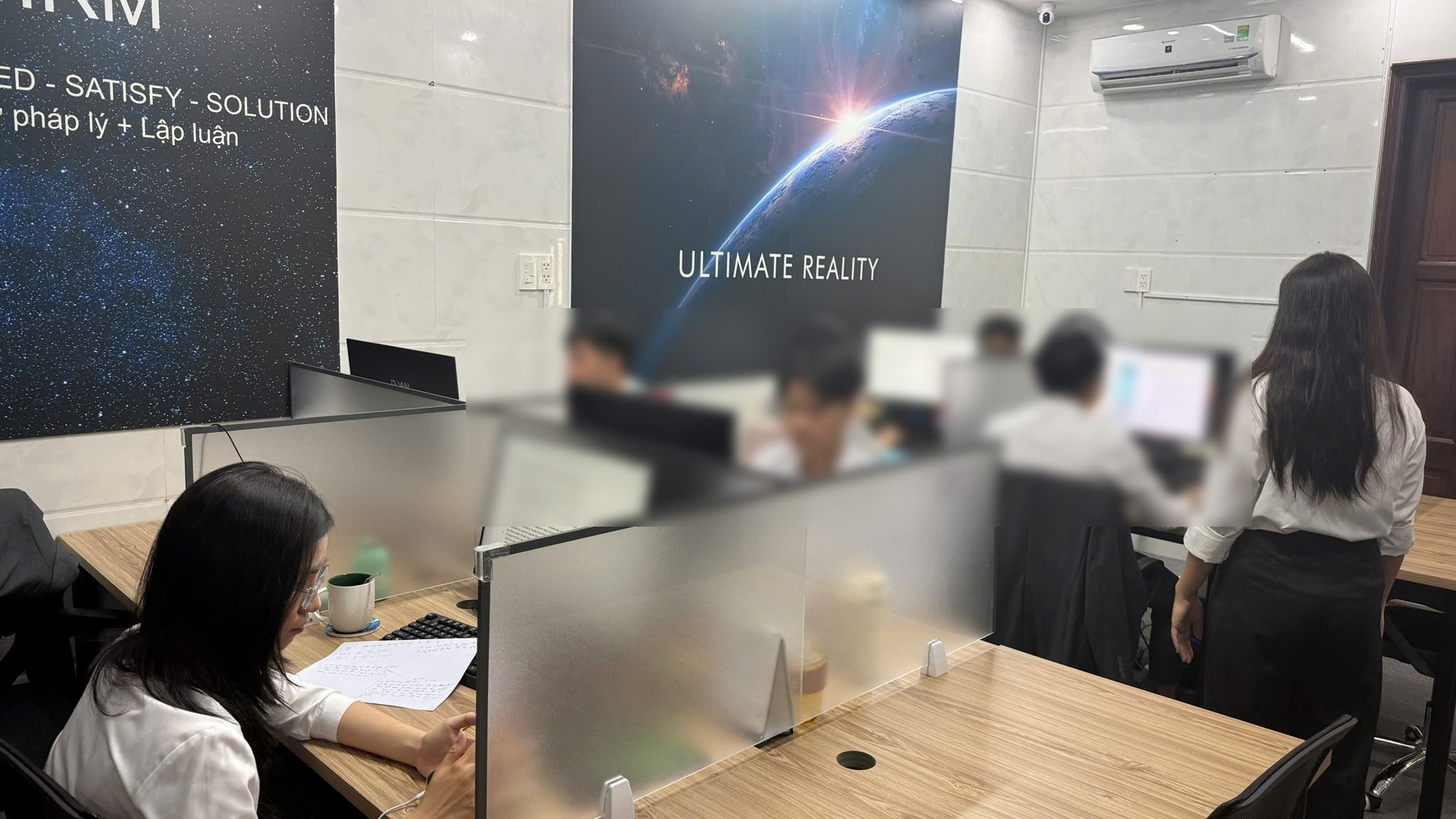 Không gian làm việc tại Luật 7S