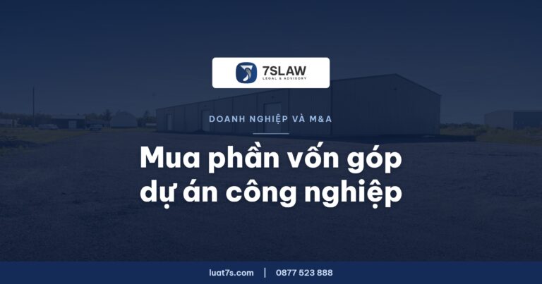 Giao dịch mua phần vốn góp dự án nhà xưởng khu công nghiệp