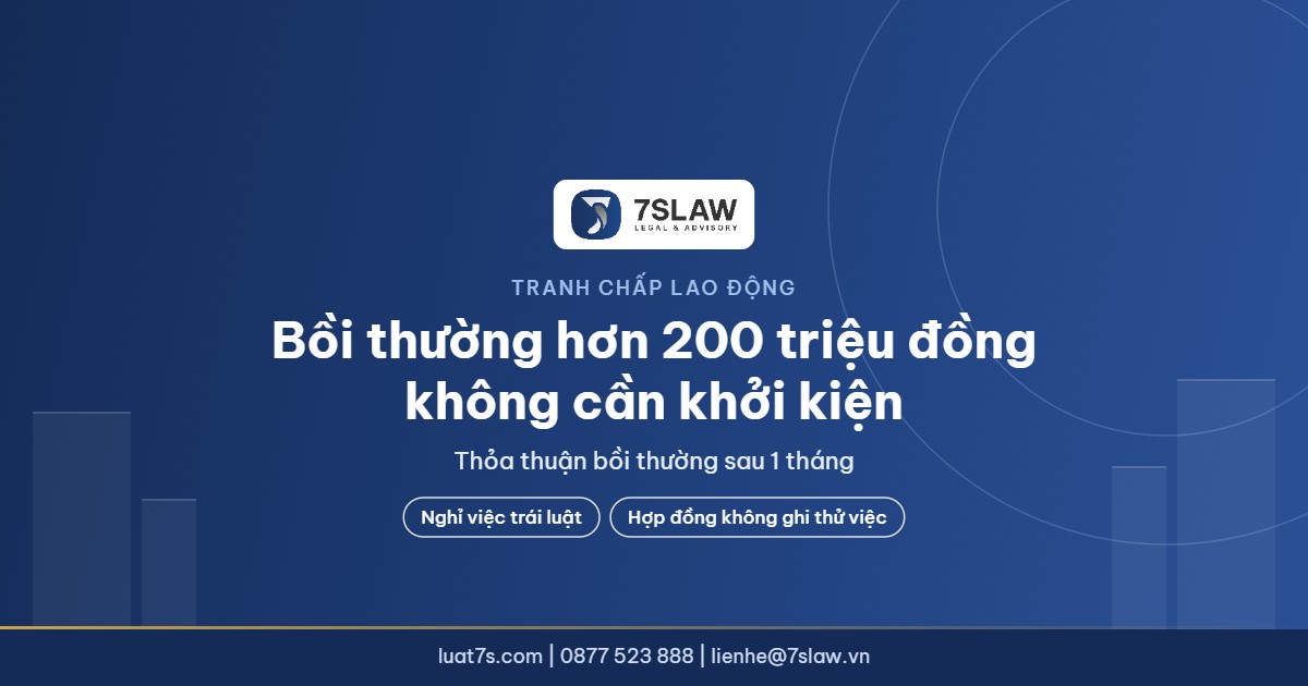 Anh bia vu viec thoa thuan boi thuong cho nguoi lao dong