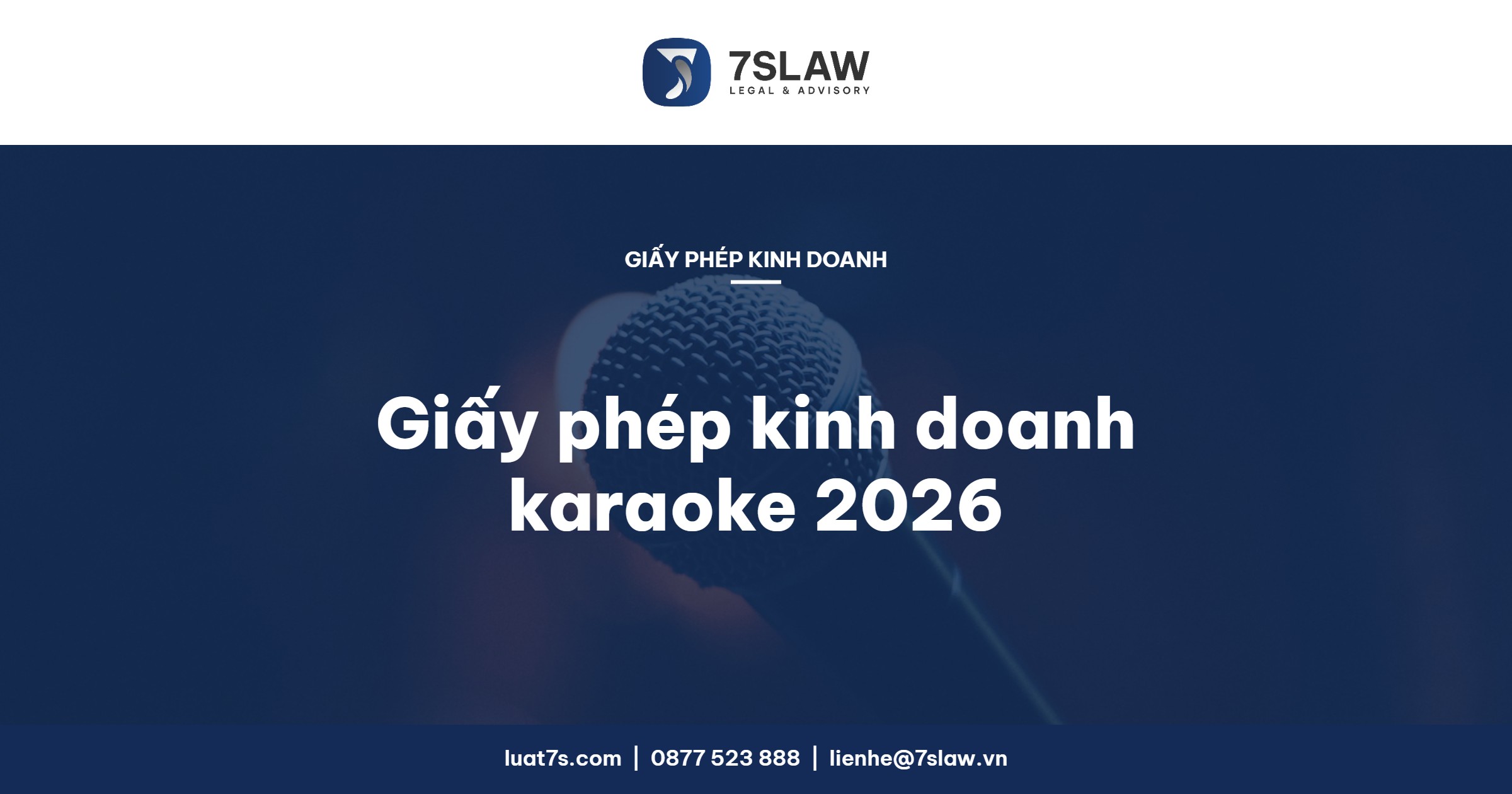 Thủ tục xin giấy phép kinh doanh karaoke 2026