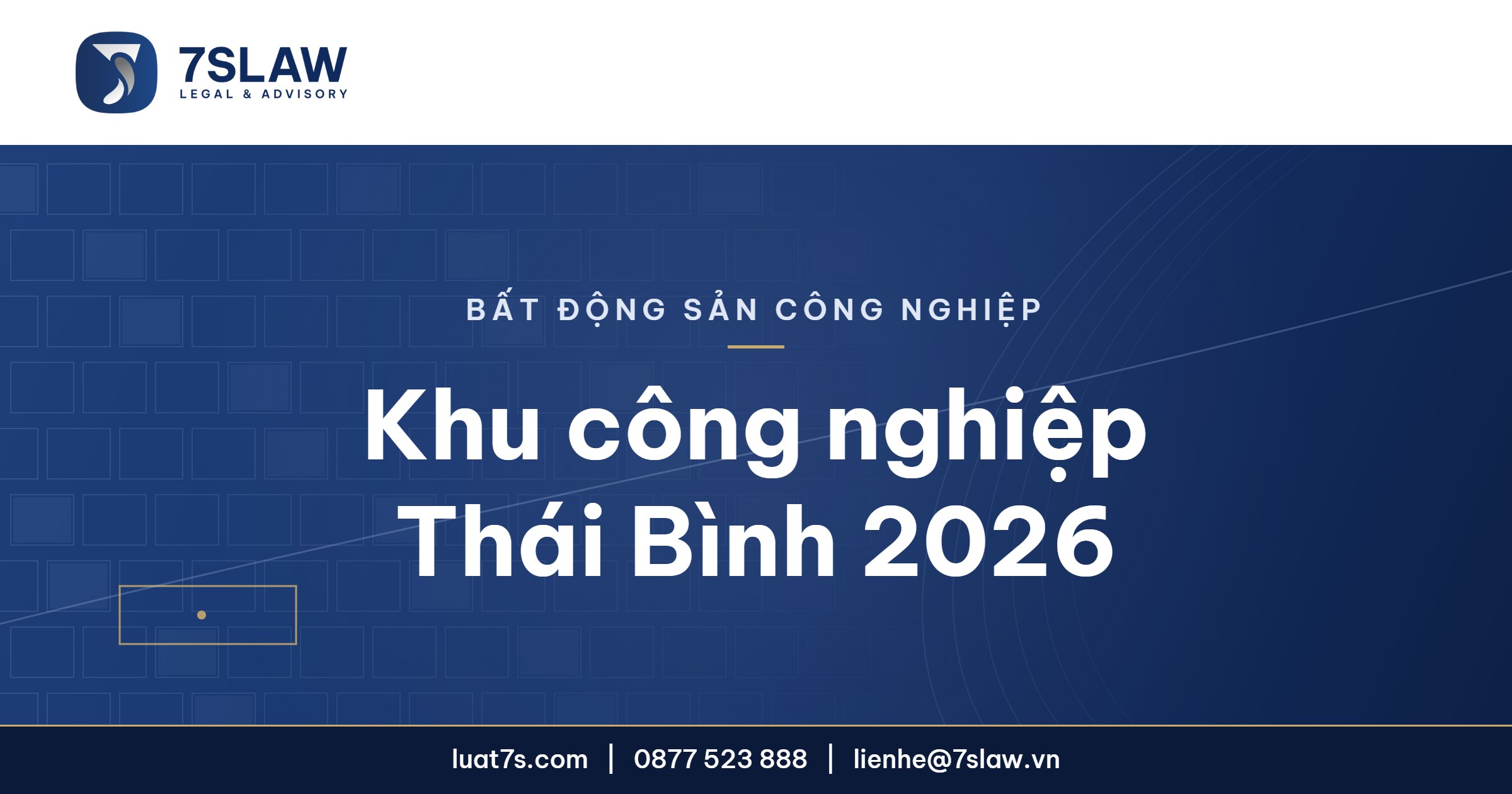 Thuê đất khu công nghiệp Thái Bình 2026: bảng KCN, giá, pháp lý